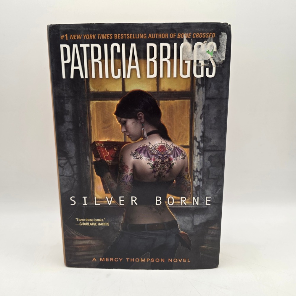 Patricia Briggs Silver Borne Mercy Thompson Urban Fantasy Hardcover 1st Edition